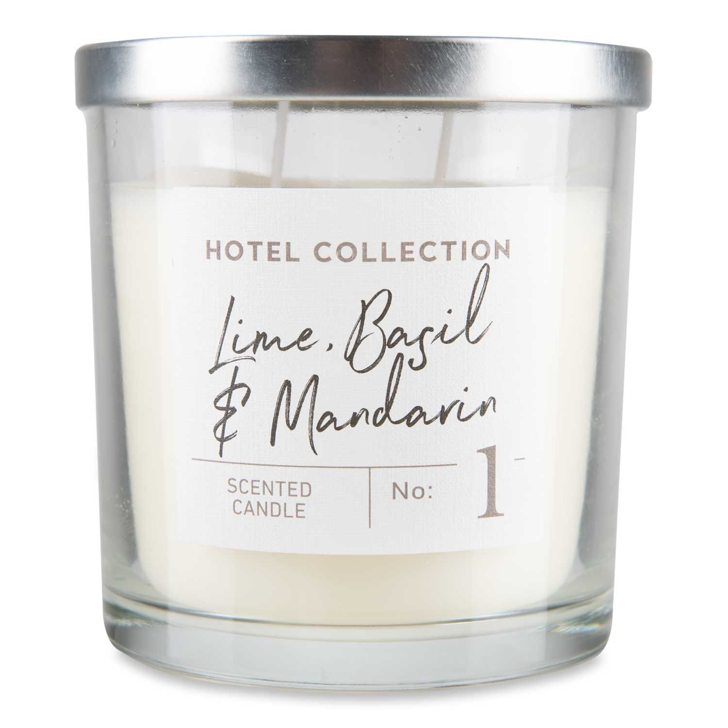 Lime, Basil & Mandarin Scented Candle 335g Hotel Collection